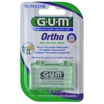 Wax Mirror Ortho (erityisesti oikomishoidon laitteiden käyttäjille) G.U.M.® (723) hinta ja tiedot | Suuhygienia | hobbyhall.fi