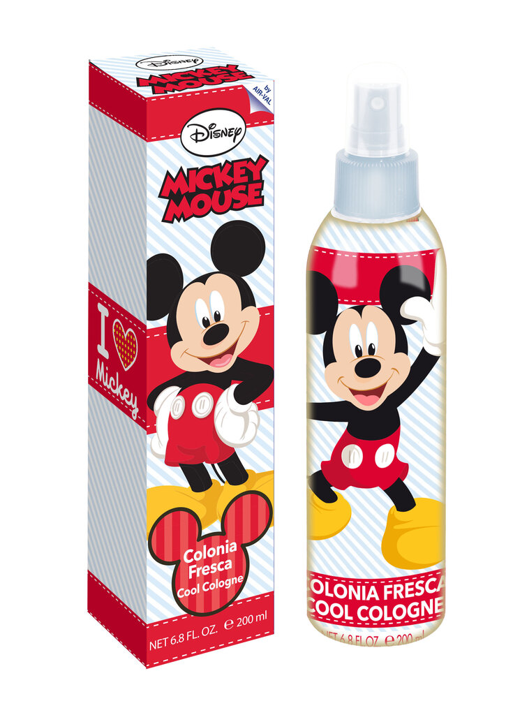 Disney Mickey Mouse -vartalosuihke lapsille, 200 ml hinta ja tiedot | Lasten ja äitiysajan kosmetiikka | hobbyhall.fi