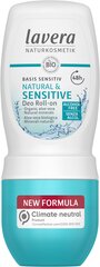Roll-on deodorantti Lavera Basis Sensitive 50 ml hinta ja tiedot | Deodorantit | hobbyhall.fi