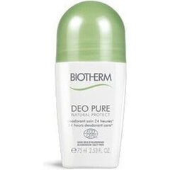 Biotherm Deo Pure roll-on deodorantti 75 ml hinta ja tiedot | Biotherm Hajuvedet ja kosmetiikka | hobbyhall.fi