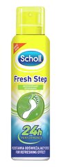 Scholl Fresh Step 24H -suihkedeodorantti jaloille, 150 ml hinta ja tiedot | Deodorantit | hobbyhall.fi