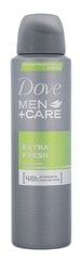 Dove Men + Care Extra Fresh antiperspirantti miehelle 150 ml hinta ja tiedot | Deodorantit | hobbyhall.fi