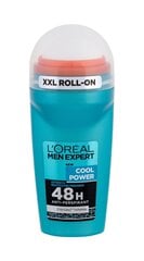 L'Oreal Paris Men Expert Cool Power roll-on deodorantti mihelle 50 ml hinta ja tiedot | L'Oréal Paris Hygieniatuotteet | hobbyhall.fi