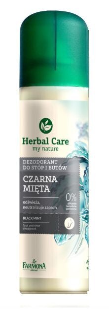 Farmona Herbal Care Czarna Mięta suihkedeodorantti 150 ml hinta ja tiedot | Deodorantit | hobbyhall.fi