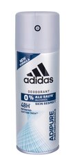 Adidas Adipure 48h deodorantti miehelle 150 ml hinta ja tiedot | Adidas Hajuvedet ja kosmetiikka | hobbyhall.fi