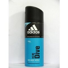 Adidas Ice Dive deodorantti miehelle 150 ml hinta ja tiedot | Deodorantit | hobbyhall.fi