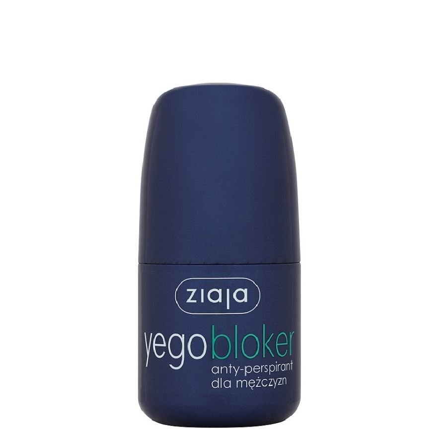 Ziaja Yego Bloker, miesten antiperspirantti roll-on, 60 ml hinta ja tiedot | Deodorantit | hobbyhall.fi