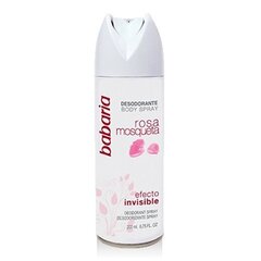 Spray deodorantti rosariaöljyllä Babaria, 200 ml hinta ja tiedot | Deodorantit | hobbyhall.fi