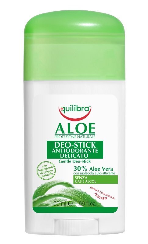 Deodoranttipuikko Equilibra Aloe, 50 ml hinta ja tiedot | Deodorantit | hobbyhall.fi