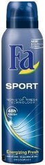 Fa Sport Energizing Fresh suihkedeodorantti mihelle 150 ml hinta ja tiedot | Deodorantit | hobbyhall.fi
