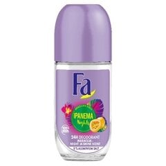 Fa Brazilian Vibes Ipanema Nights roll-on deodorantti 50 ml hinta ja tiedot | Deodorantit | hobbyhall.fi