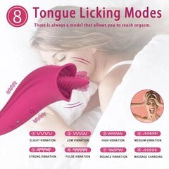 Nuoleskelu klitoriksen stimulaattori Tongue hinta ja tiedot | Vibraattorit | hobbyhall.fi