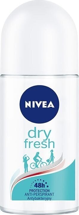 Roll-on deodorantti Nivea Dry Fresh, 50 ml hinta ja tiedot | Deodorantit | hobbyhall.fi