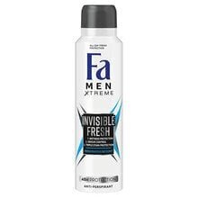 Fa Men Xtreme Invisible Fresh suihkedeodorantti mihelle 150 ml hinta ja tiedot | Deodorantit | hobbyhall.fi