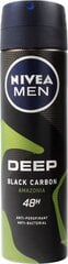 Suihkedeodorantti miehille Nivea Men Deep Amazonia, 150 ml hinta ja tiedot | Deodorantit | hobbyhall.fi