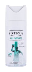 STR8 All Sports antiperspirantti miehelle 150 ml hinta ja tiedot | STR8 Hygieniatuotteet | hobbyhall.fi