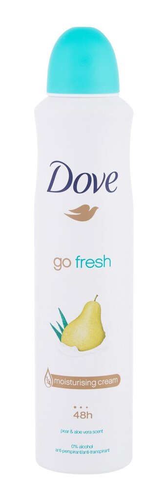 Suihketuoksu Dove Go Fresh Päärynä & Aloe, 250 ml hinta ja tiedot | Deodorantit | hobbyhall.fi