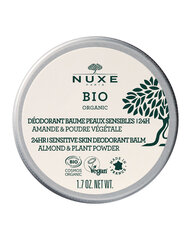 Nuxe BIO 24h Sensitive ihon deodoranttihoitoaine 50 ml hinta ja tiedot | Deodorantit | hobbyhall.fi