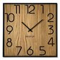 Seinäkello Oak Numbers hinta ja tiedot | Kellot | hobbyhall.fi