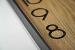 Seinäkello Oak Numbers hinta ja tiedot | Kellot | hobbyhall.fi