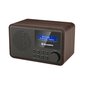 Roadstar HRA-700D/WD -digitaalinen retroradio, 190 x 130 x 119 cm hinta ja tiedot | Kelloradiot ja herätyskellot | hobbyhall.fi