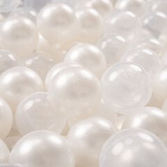 KiddyMoon -pallot pallomereen, 300 kpl, ∅ 6 cm, , helmiäinen/läpinäkyvä hinta ja tiedot | Vauvan lelut | hobbyhall.fi