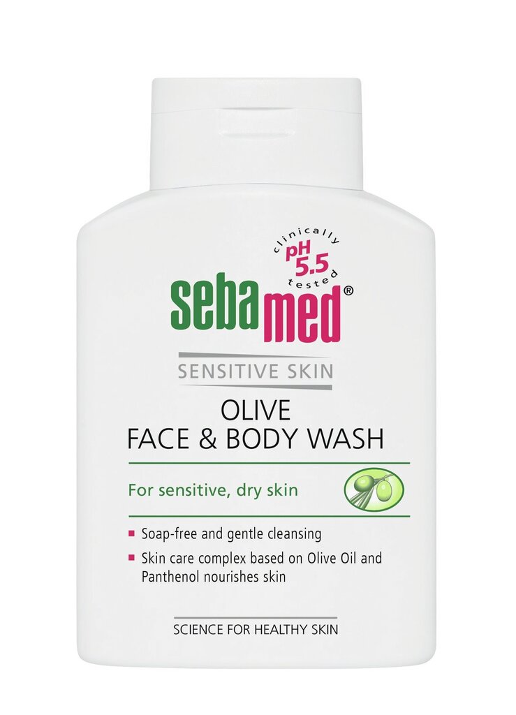 SebaMed Sensitive Skin Face & Body Wash nestesaippua 200 ml hinta ja tiedot | Suihkusaippuat ja suihkugeelit | hobbyhall.fi