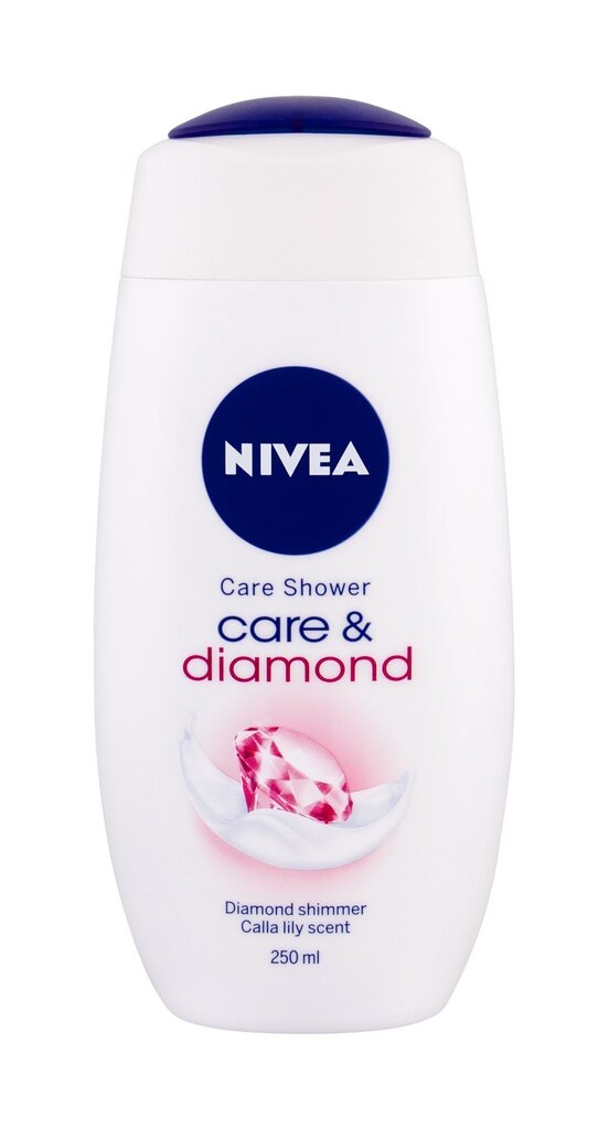 Nivea Care & Diamond suihkuvoide 250 ml hinta ja tiedot | Suihkusaippuat ja suihkugeelit | hobbyhall.fi