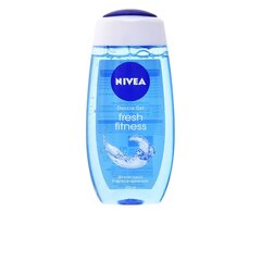 Suihkugeeli Nivea Pure Fresh 250 ml hinta ja tiedot | Suihkusaippuat ja suihkugeelit | hobbyhall.fi