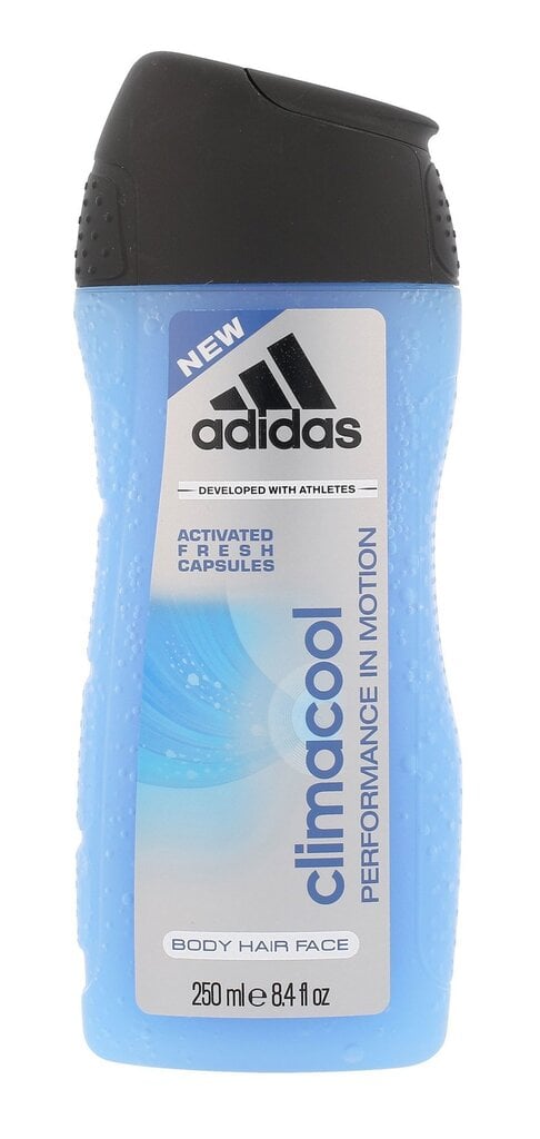 Suihkugeeli Adidas Climacool 250 ml hinta ja tiedot | Suihkusaippuat ja suihkugeelit | hobbyhall.fi