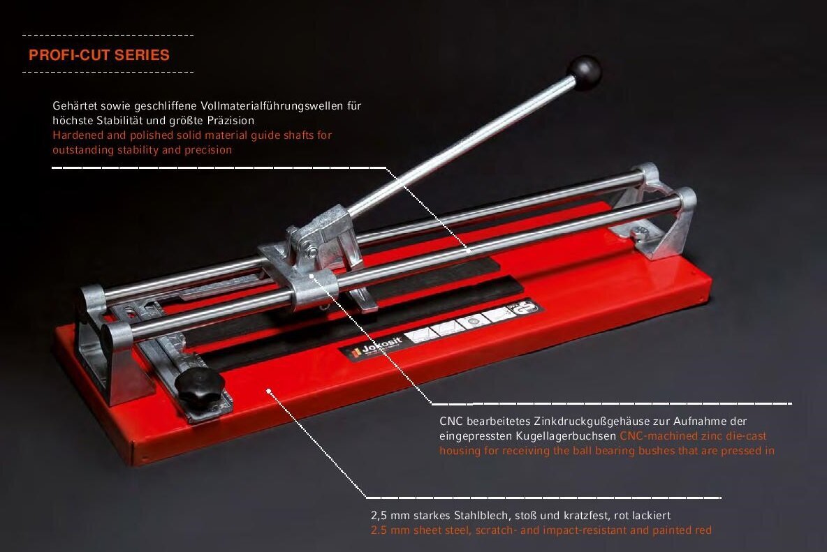 Laattaleikkuri PROFI-CUT 165W (800 mm) hinta ja tiedot | Käsityökalut | hobbyhall.fi