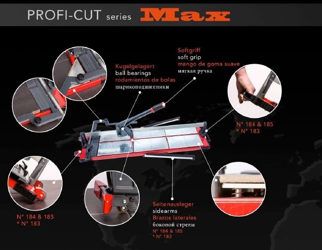 Laattaleikkuri JOKOSIT PROFI CUT MAX, 1200 mm hinta ja tiedot | Käsityökalut | hobbyhall.fi