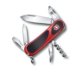 Victorinox evolution grip 10 keskikokoinen taskuveitsi hinta ja tiedot | Monitoimityökalut ja veitset retkeilyyn | hobbyhall.fi