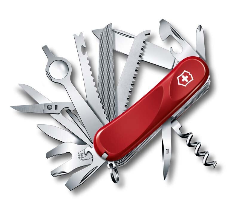 Victorinox evolution 28 keskikokoinen taskuveitsi hinta ja tiedot | Monitoimityökalut ja veitset retkeilyyn | hobbyhall.fi