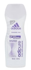 Adidas Adipure suihkugeeli 250 ml hinta ja tiedot | Adidas Vartalonhoito | hobbyhall.fi