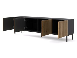 Akl Furniture Ravenna TV-taso, ruskea/musta hinta ja tiedot | TV-tasot | hobbyhall.fi