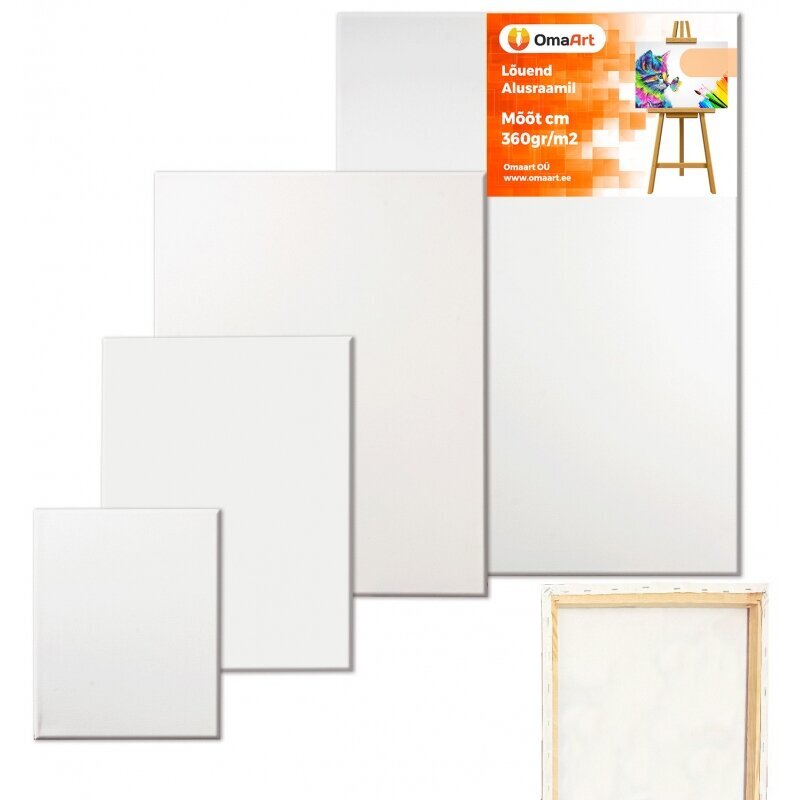 Canvas paareilla 15x30 hinta ja tiedot | Taide- ja askartelutarvikkeet | hobbyhall.fi