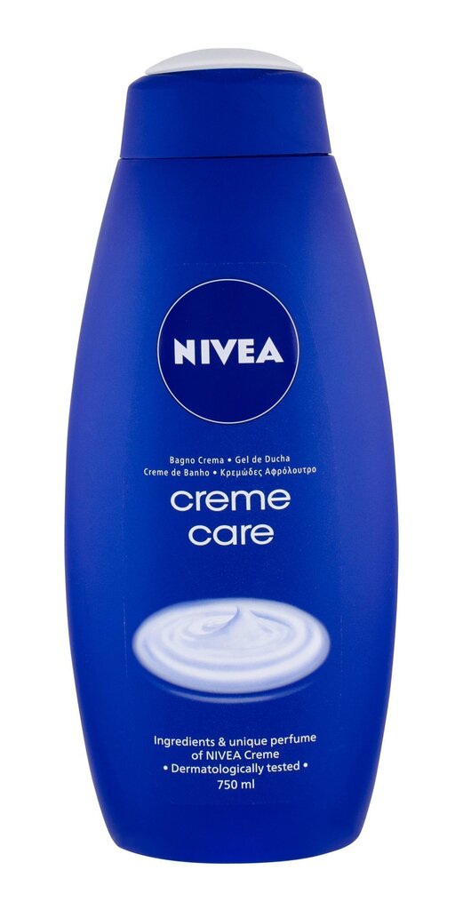 Nivea Creme Care suihkuvoide 750 ml hinta ja tiedot | Suihkusaippuat ja suihkugeelit | hobbyhall.fi