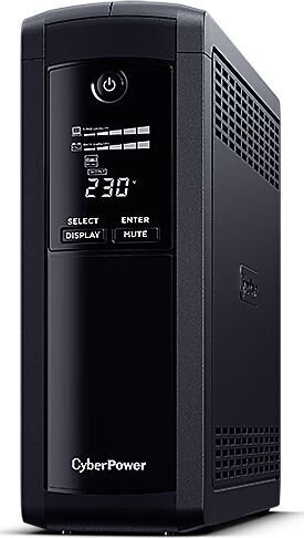 Cyber Power VP1200ELCD-FR hinta ja tiedot | UPS-laitteet | hobbyhall.fi