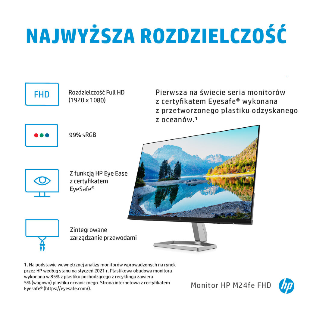 HP M24FE hinta ja tiedot | Näytöt | hobbyhall.fi