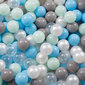 Selonis kuusikulmainen 6-puoleinen leikkikynä, 400 palloa, sininen:helmiäinen/harmaa/läpinäkyvä/vauvan sininen/mintti hinta ja tiedot | Vauvan lelut | hobbyhall.fi