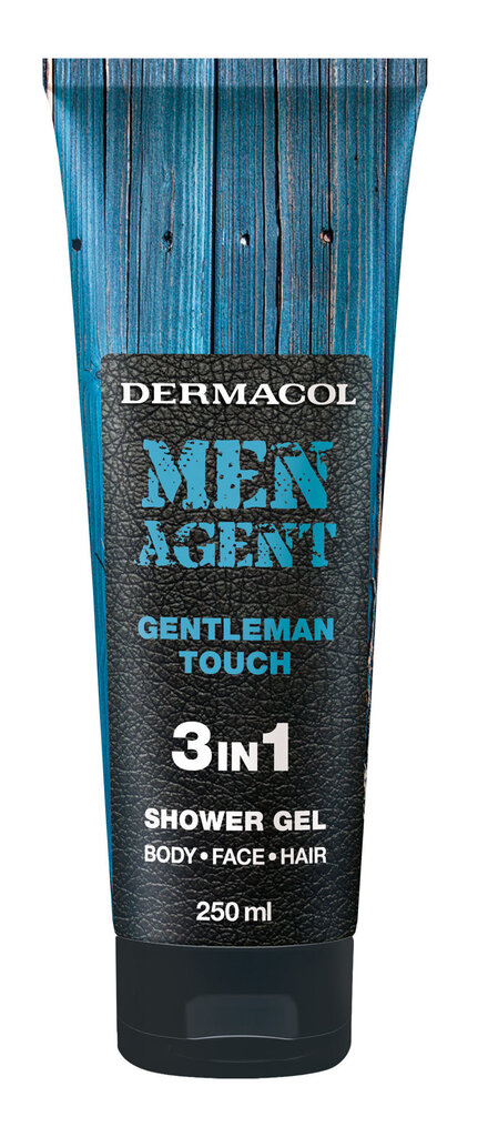 Dermacol Men Agent Gentleman Touch suihkugeeli miehelle 250 ml hinta ja tiedot | Suihkusaippuat ja suihkugeelit | hobbyhall.fi