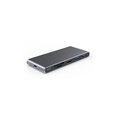 Ulkoinen SSD-asemakotelo M.2 NGFF ja sovitin USB Type-C - HDMI, 2x USB 3.0 Type-A, SD, TF, USB Type-C PD60W