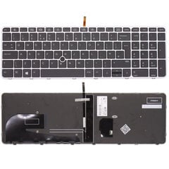 HP EliteBook 755 G3, 755 G4, 850 G3, 850 G4 kannettavan tietokoneen näppäimistö hinta ja tiedot | Komponenttien lisätarvikkeet | hobbyhall.fi