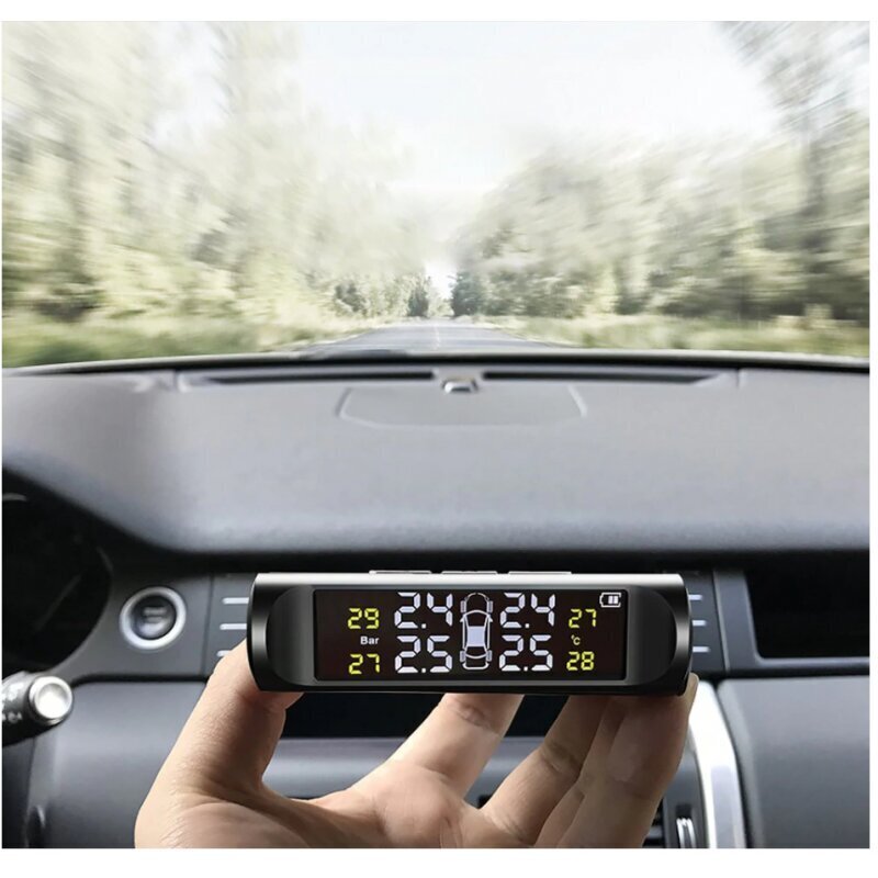 TPMS (Tire Pressure Monitoring System) on rengaspaineiden valvontajärjestelmä hinta ja tiedot | Lisätarvikkeet autoiluun | hobbyhall.fi