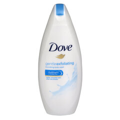 Suihkugeelikuorinta Dove, Gentle Exfoliating, 250 ml hinta ja tiedot | Suihkusaippuat ja suihkugeelit | hobbyhall.fi