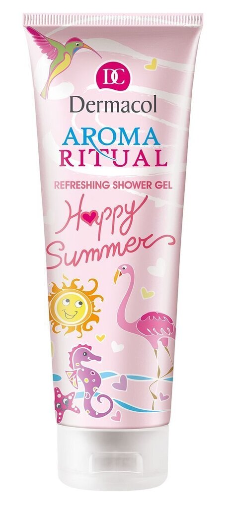 Dermacol Aroma Ritual Happy Summer suihkugeeli lapsille 250 ml hinta ja tiedot | Suihkusaippuat ja suihkugeelit | hobbyhall.fi