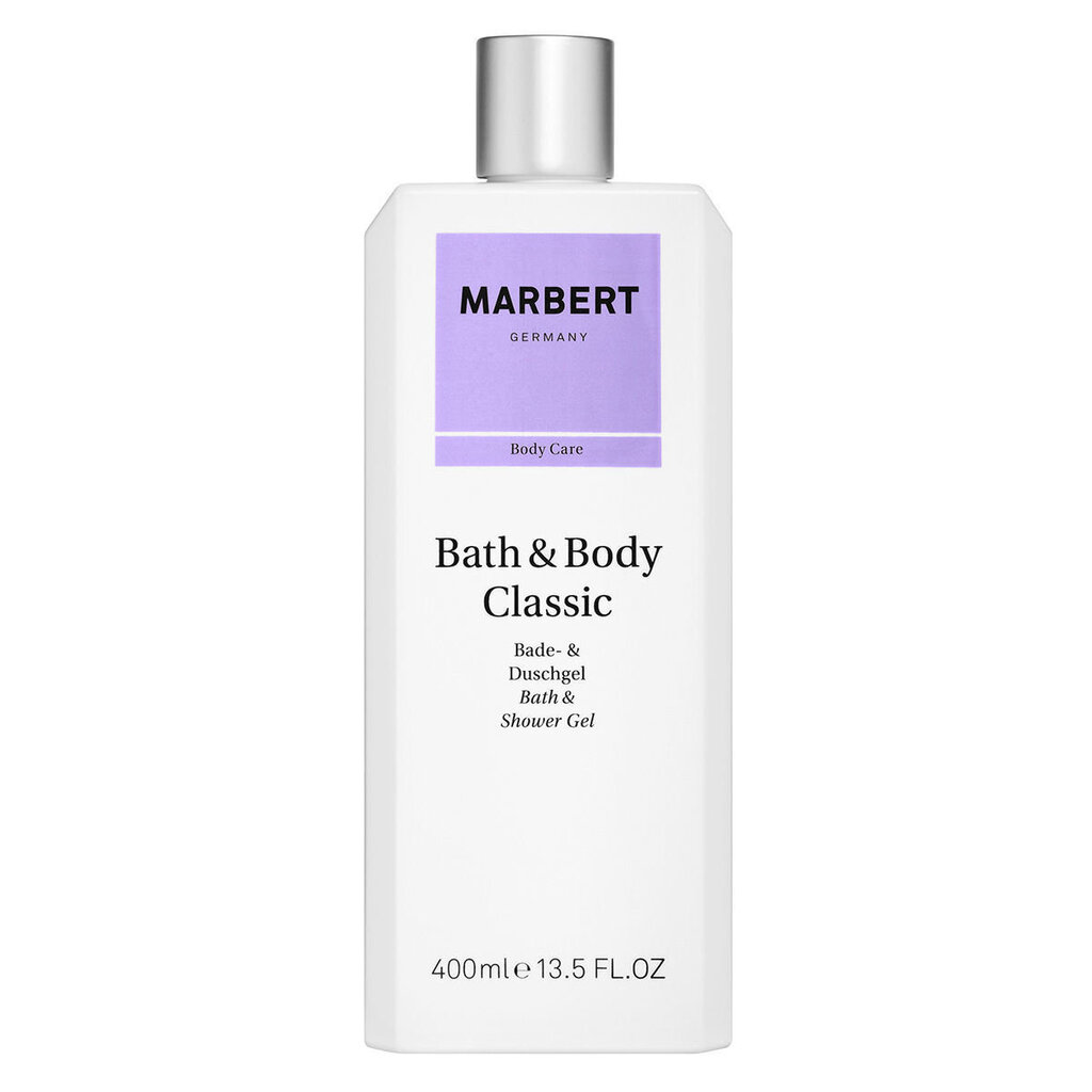 Marbert Bath & Body Classic suihkugeeli 400 ml hinta ja tiedot | Suihkusaippuat ja suihkugeelit | hobbyhall.fi