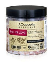 Kylpysuola Acappella Naturals Fall in Love, 600 g hinta ja tiedot | Suihkusaippuat ja suihkugeelit | hobbyhall.fi