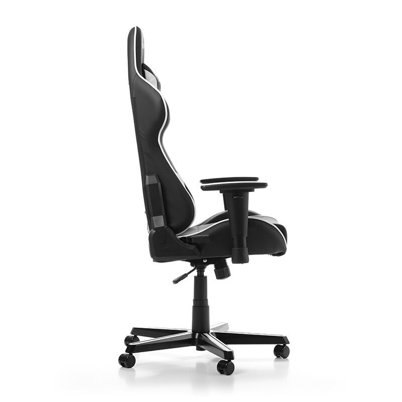 Pelituoli DXRacer Formula F08-NW, musta/valkoinen hinta ja tiedot | Toimistotuolit | hobbyhall.fi